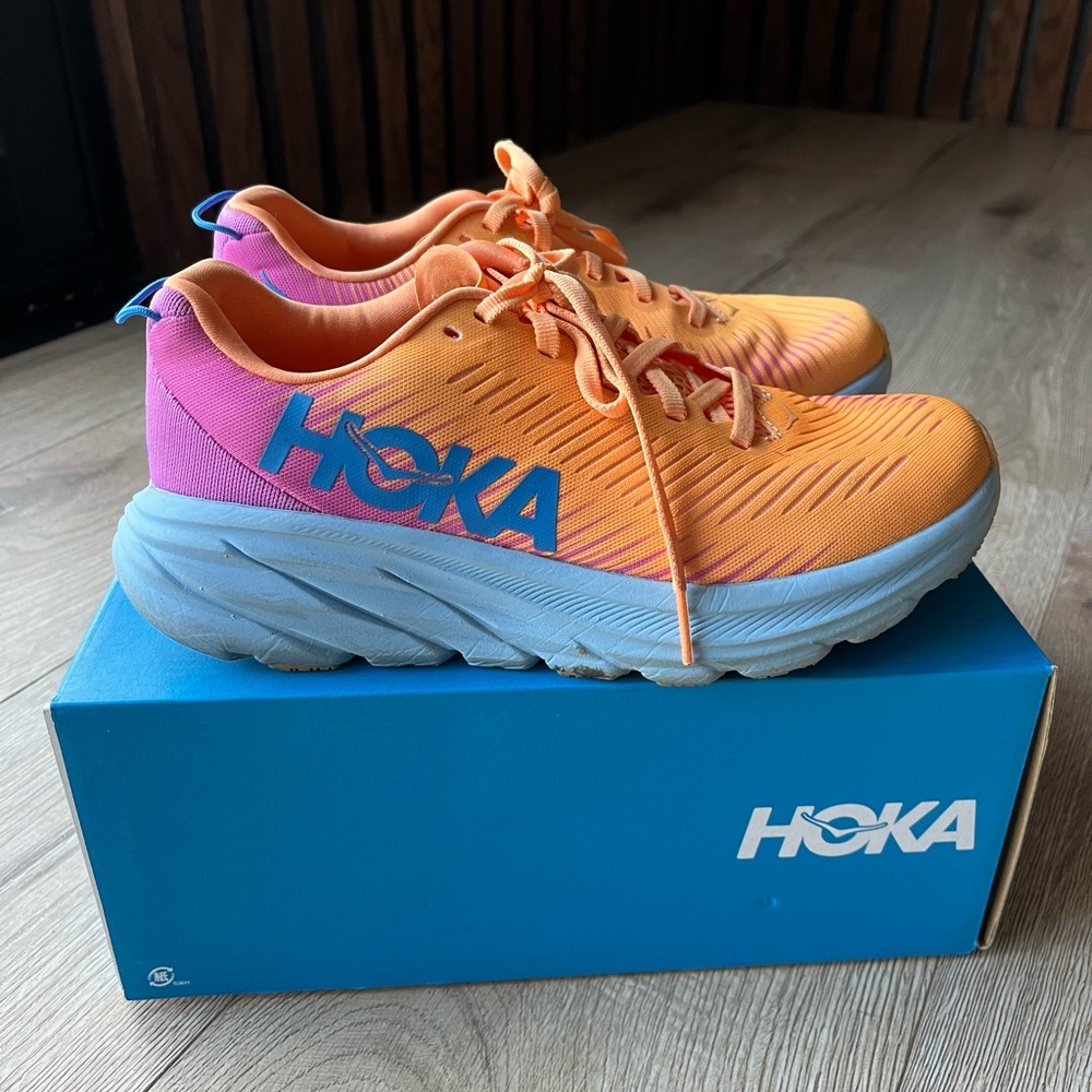 Hoka Women’s Rincon 3 Orange/Blue/Pink
